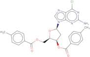 2-Amino-6-chloro-9-(2'-deoxy-3',5'-di-O-toluoyl-b-D-ribofuranosyl)purine