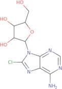 9-(b-D-Arabinofuranosyl)-8-chloroadenine