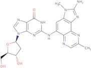 N-(2-Amino-3,8-dimethylimidazo[4,5-f]quinoxalin-5-yl) 2'-deoxyguanosine