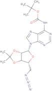 5'-Azido-N6-Boc-5'-deoxy-2',3'-O-isopropylideneadenosine