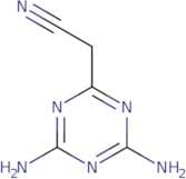 2-(Diamino-1,3,5-triazin-2-yl)acetonitrile