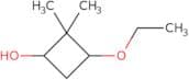 3-Ethoxy-2,2-dimethylcyclobutan-1-ol