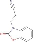 3-(2-Oxo-2,3-dihydro-1,3-benzoxazol-3-yl)propanenitrile
