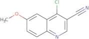 4-Chloro-6-methoxy quinoline-3-carbonitrile