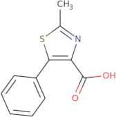 2-Methyl-5-phenyl-1,3-thiazole-4-carboxylic acid