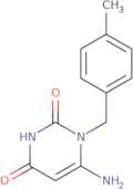 6-Amino-1-[(4-methylphenyl)methyl]-1,2,3,4-tetrahydropyrimidine-2,4-dione