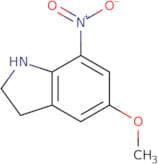 5-Methoxy-7-nitro-indoline