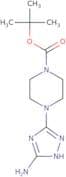 tert-butyl 4-(5-amino-4H-1,2,4-triazol-3-yl)piperazine-1-carboxylate