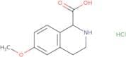6-Methoxy-1,2,3,4-tetrahydro-isoquinoline-1-carboxylic acid hydrochloride