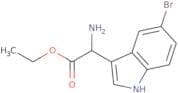 Ethyl 2-amino-2-(5-bromo-1H-indol-3-yl)acetate