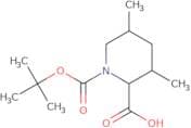 1-[(tert-Butoxy)carbonyl]-3,5-dimethylpiperidine-2-carboxylic acid