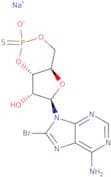 8-Bromoadenosine 3',5'-cyclic monophosphorothioate, Rp-isomer sodium