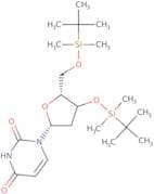 3',5'-Bis-O-(tert-butyldimethylsilyl)-2'-deoxyuridine