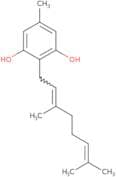 2-[(2E)-3,7-Dimethyl-2,6-octadienyl]-5-methylresorcinol