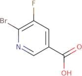 6-Bromo-5-fluoronicotinic acid