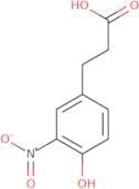3-(4-Hydroxy-3-nitrophenyl)propanoic acid