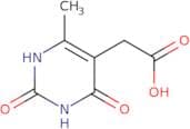 (6-Methyl-2,4-dioxo-1,2,3,4-tetrahydropyrimidin-5-yl)acetic acid