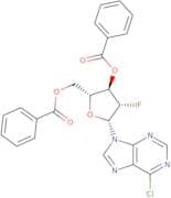 6-Chloro-9-(3',5'-di-O-benzoyl-2'-Deoxy-2'-fluoro-b-D-arabinofuranosyl)purine