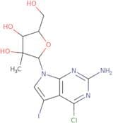 4-7H-Chloro-5-iodo-7-(2-C-methyl-b-D-ribofuranosyl)-7H-pyrrolo[2,3-d]pyrimidin-2-amine