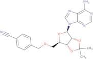 5’-O-(4-Cyanobenzyl)-2’,3’-di-O-isopropylideneadenosine