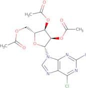6-Chloro-2-iodo-9-(2',3',5'-tri-O-acetyl-b-D-ribofuranosyl)purine