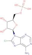 8-Chloroadenosine-5'-monophosphate triethylammonium, about 28 mg/ml aqueous solution