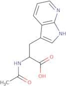 2-Acetamido-3-{1H-pyrrolo[2,3-b]pyridin-3-yl}propanoic acid