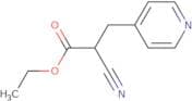 Ethyl 2-cyano-3-(pyridin-4-yl)propanoate