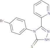 4-(4-Bromophenyl)-5-(pyridin-2-yl)-4H-1,2,4-triazole-3-thiol