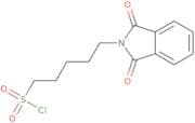 5-(1,3-Dioxo-2,3-dihydro-1H-isoindol-2-yl)pentane-1-sulfonyl chloride