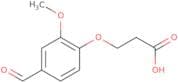 3-(4-Formyl-2-methoxyphenoxy)propanoic acid