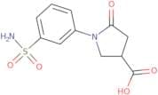 5-Oxo-1-(3-sulfamoylphenyl)pyrrolidine-3-carboxylic acid