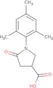 5-Oxo-1-(2,4,6-trimethyl-phenyl)-pyrrolidine-3-carboxylic acid