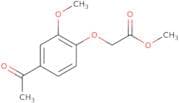 Methyl 2-(4-acetyl-2-methoxyphenoxy)acetate