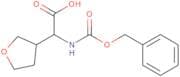 2-(((Benzyloxy)carbonyl)amino)-2-(tetrahydrofuran-3-yl)acetic acid