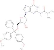 5'-O-[Bis(4-methoxyphenyl)(phenyl)methyl]-2'-deoxy-N-isobutyrylguanosine