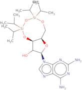 2,6-Diamino-9-[3',5'-O-(1,1,3,3-tetraisopropyl-1,3-disiloxanediyl)-β-D-ribofuranosyl]purine