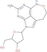2-(2-Deoxy-b-D-ribofuranosyl)-2,3,8,9-tetrahydro-7-oxa-2,3,5,6-tetraazabenz[cd]azulen-4-amine