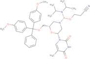 7’-O-DMT-morpholino-5-methyluridine-N’-CE phosphoramidite