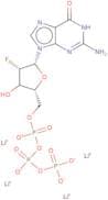 2'-Deoxy-2'-fluoroguanosine-5'-triphosphate lithium salt - 100mM aqueous solution