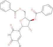 1-(3',5'-Di-O-benzoyl-2'-deoxy-2'-fluoro-b-D-arabinofuranosyl)-5-bromo-uracil