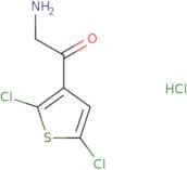 2-Amino-1-(2,5-dichlorothiophen-3-yl)ethan-1-one hydrochloride