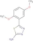 5-(2,5-Dimethoxyphenyl)-1,3,4-thiadiazol-2-amine