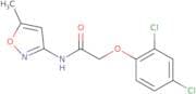 2-(2,4-dichlorophenoxy)-N-(5-methylisoxazol-3-yl)ethanamide