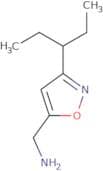 [3-(Pentan-3-yl)-1,2-oxazol-5-yl]methanamine
