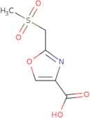 2-(Methanesulfonylmethyl)-1,3-oxazole-4-carboxylic acid