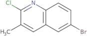 6-Bromo-2-chloro-3-methylquinoline