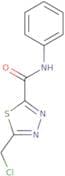5-(Chloromethyl)-N-phenyl-1,3,4-thiadiazole-2-carboxamide