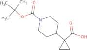 1-{1-[(tert-butoxy)carbonyl]piperidin-4-yl}cyclopropane-1-carboxylic acid