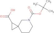 5-[(tert-butoxy)carbonyl]-5-azaspiro[2.5]octane-1-carboxylic acid